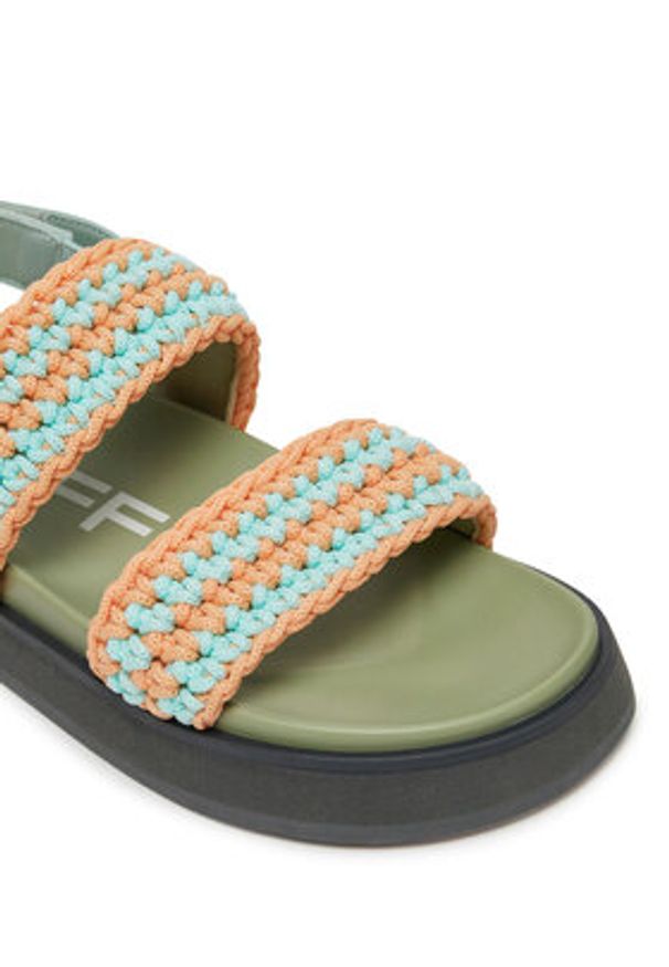 HOFF Sandały Galdana Melocoton 12547001 Koralowy. Kolor: pomarańczowy. Materiał: materiał