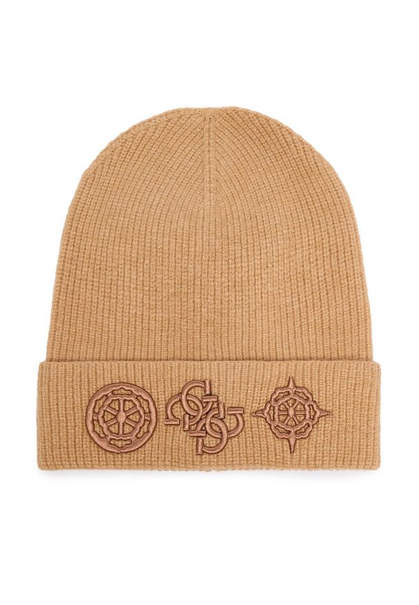 Czapka Guess. Kolor: brązowy