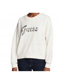 Guess - GUESS Bluza Damska Manila S Biała. Kolor: biały #1