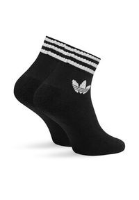 Adidas - adidas Zestaw 3 par wysokich skarpet unisex 3-Stripes JV7436 Czarny. Kolor: czarny. Materiał: materiał, bawełna #3
