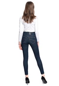 Lee - DAMSKIE SPODNIE JEANSOWE LEE SCARLETT ULTRA HI BO L30LMX36