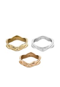 Furla Zestaw pierścionków Mionido WJ00305-MT0000-4362S-9-105-20-CN-S J Kolorowy. Materiał: metalowe. Wzór: kolorowy #1