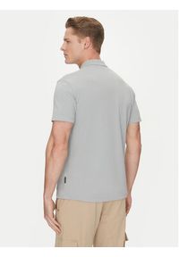 Napapijri Polo Ealis NP0A4H8B Szary Regular Fit. Typ kołnierza: polo. Kolor: szary. Materiał: bawełna #4