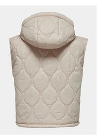 only - ONLY Bezrękawnik Valentina 15315383 Écru Regular Fit. Kolor: kremowy. Materiał: syntetyk. Długość rękawa: bez rękawów #9