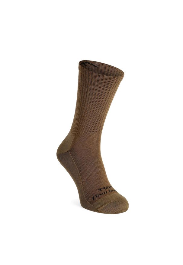DARN TOUGH - Skarpety merino męskie Darn Tough T4018 Tactical Micro Crew Lightweight. Kolor: brązowy