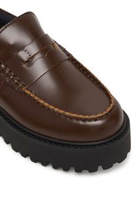 Tommy Jeans Loafersy Archive '01 Leather Loafer EN0EN03022 Brązowy. Kolor: brązowy. Materiał: skóra #6