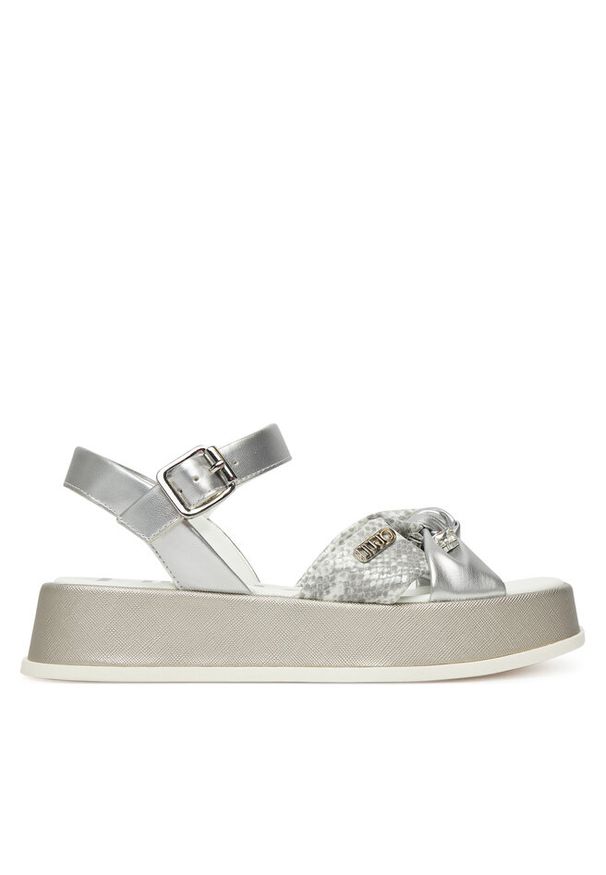 Sandały Liu Jo. Kolor: srebrny