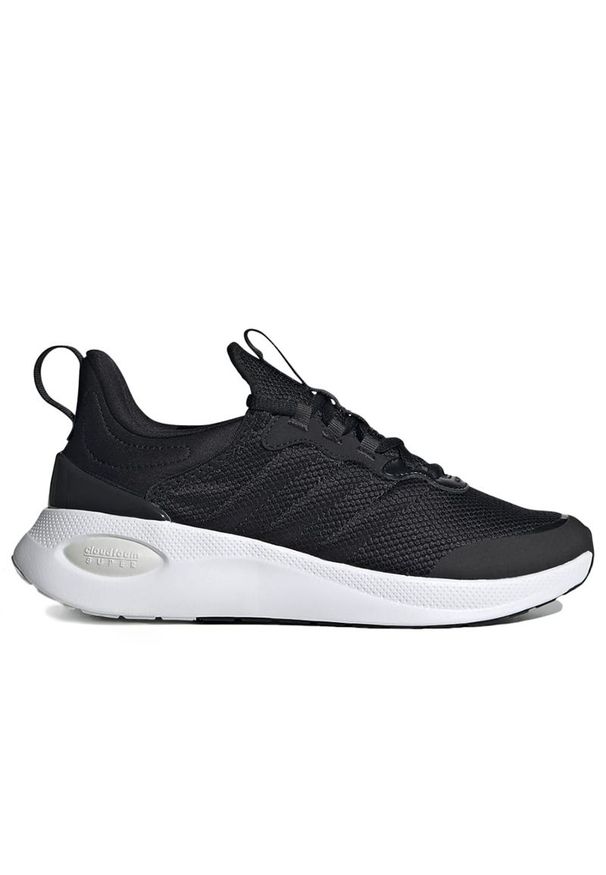 Adidas - Buty adidas Puremotion Super GX0618 - czarne. Zapięcie: pasek. Kolor: czarny. Materiał: syntetyk, materiał. Szerokość cholewki: normalna. Wzór: paski, aplikacja. Model: Adidas Cloudfoam. Sport: turystyka piesza