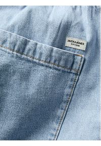 Jack & Jones - Jack&Jones Spodnie materiałowe Bill 12270255 Niebieski Relaxed Fit. Kolor: niebieski. Materiał: bawełna #3