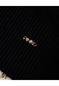 Pinko - PINKO - Czarny sweter z golfem Radiante. Okazja: na co dzień. Typ kołnierza: golf. Kolor: czarny. Materiał: dzianina, wiskoza. Styl: casual #2