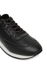 Calvin Klein Sneakersy Low Prof Runn Laceup Perf Lth HM0HM01871 Czarny. Kolor: czarny. Materiał: skóra #4