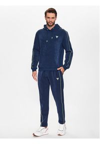 Guess Bluza Z3YQ08 KBC00 Granatowy Regular Fit. Kolor: niebieski. Materiał: syntetyk #5