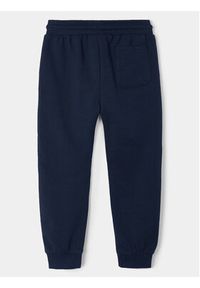 Mayoral Spodnie dresowe 742 Granatowy Regular Fit. Kolor: niebieski. Materiał: bawełna