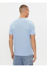 Armani Exchange T-Shirt 3DZTHB ZJ8EZ 15DF Błękitny Regular Fit. Kolor: niebieski. Materiał: bawełna #5