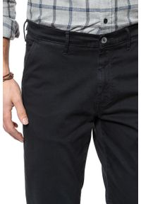 Wrangler - WRANGLER SPODNIE MĘSKIE CHINO DARK NAVY W16LA1XAE 112127300. Materiał: materiał #5