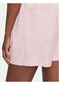 Tommy Jeans Szorty materiałowe DW0DW20360 Różowy Regular Fit. Kolor: różowy. Materiał: bawełna #2