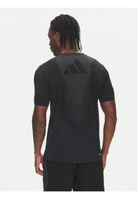 Adidas - adidas Koszulka techniczna Airchill JI8196 Czarny Slim Fit. Kolor: czarny. Materiał: syntetyk #3