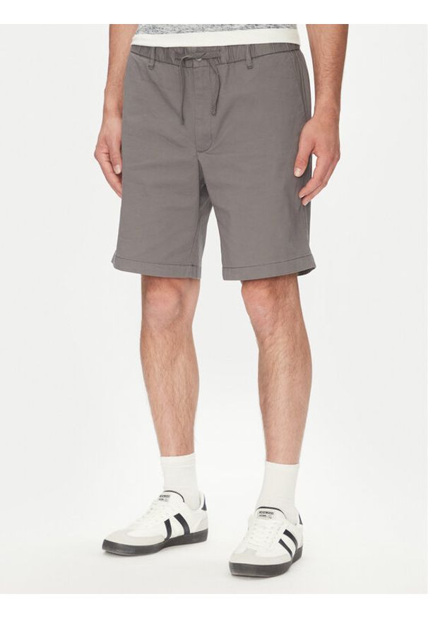 Jack & Jones - Jack&Jones Szorty materiałowe Jaiden 12274983 Szary Relaxed Fit. Kolor: szary. Materiał: bawełna