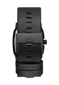 Diesel zegarek męski kolor czarny. Kolor: czarny. Materiał: skóra, materiał #6