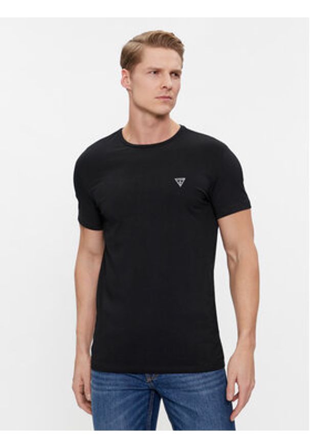 Guess Komplet t-shirtów U97G02 KCD31 Czarny Regular Fit. Kolor: czarny. Materiał: bawełna