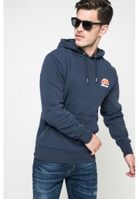 Ellesse bluza męska kolor granatowy z kapturem. Typ kołnierza: kaptur. Kolor: niebieski #4