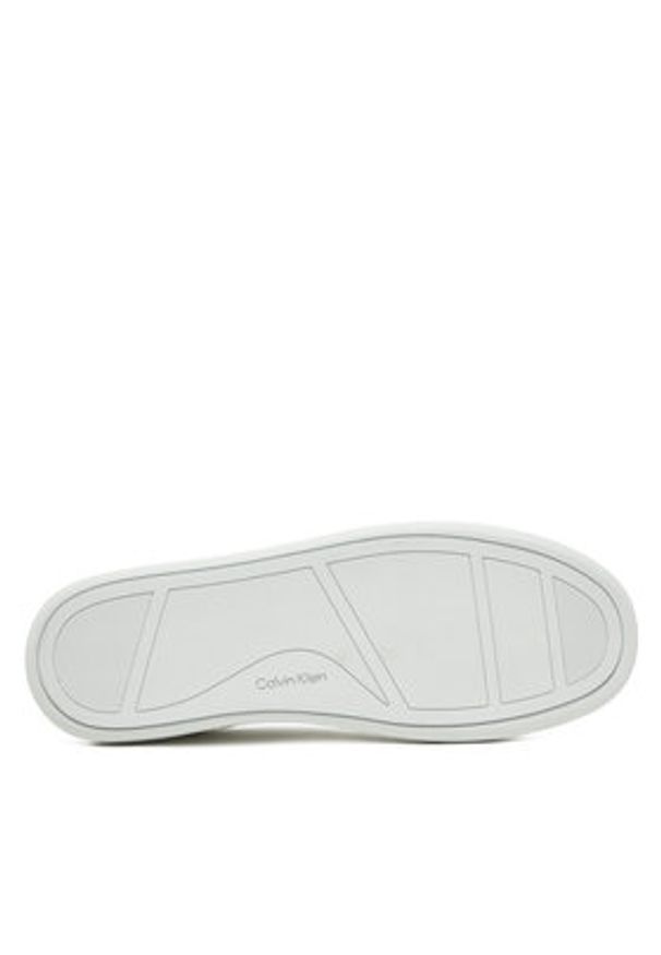 Calvin Klein Sneakersy HW0HW02400 Biały. Kolor: biały. Materiał: skóra