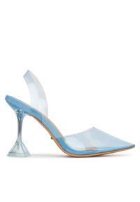 DeeZee Sandały ZALHT-02 BLUE PU Niebieski. Kolor: niebieski