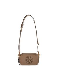 Tory Burch Torebka Miller Mini Crossbody Bag 150153 Beżowy. Kolor: beżowy. Materiał: skórzane #4