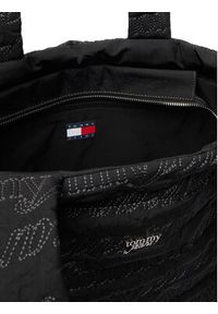 Tommy Jeans Torebka Tjw Icon Nylon Tote Aop AW0AW18649 Czarny. Kolor: czarny #6