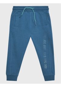 COCCODRILLO - Coccodrillo Spodnie dresowe WC2120101FLY Niebieski Regular Fit. Kolor: niebieski. Materiał: dresówka