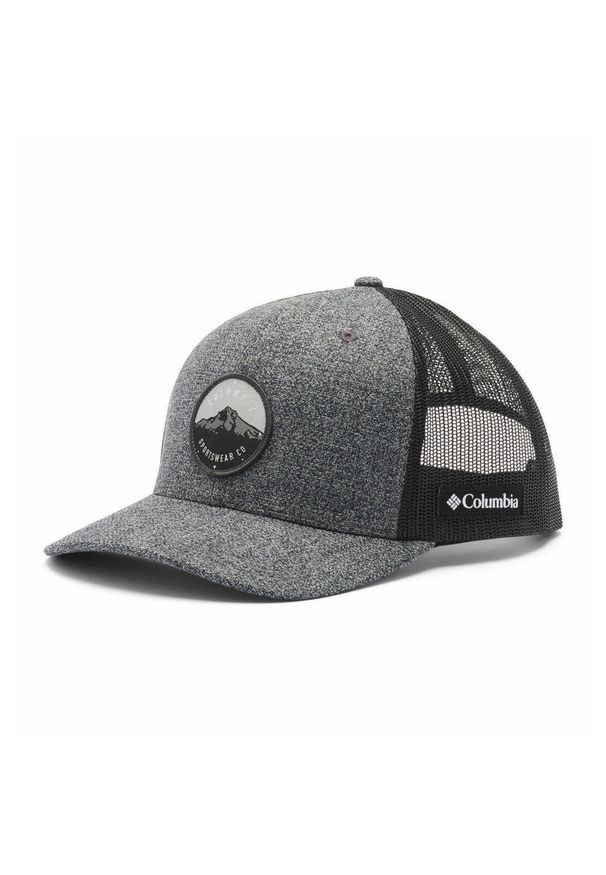columbia - Czapka z daszkiem Columbia Mesh Snap Back. Kolor: czarny, szary, wielokolorowy. Materiał: mesh
