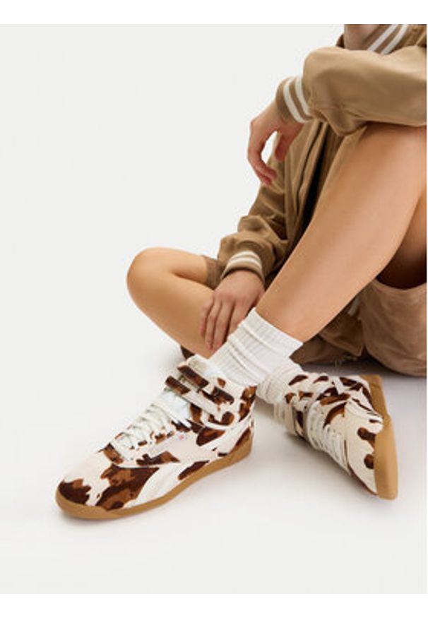 Reebok Sneakersy EO-F/S HI 100263870 Écru. Kolor: kremowy. Materiał: skóra