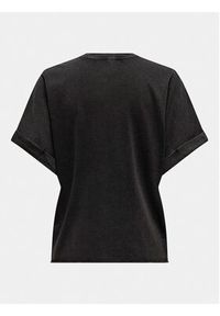 only - ONLY T-Shirt Lucy 15316637 Czarny Regular Fit. Kolor: czarny. Materiał: bawełna #4