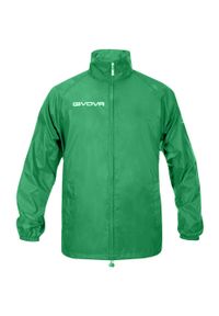 Kurtka Givova Rain Basico zielona. Kolor: zielony. Sezon: zima. Sport: bieganie #1