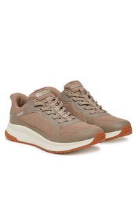 skechers - Skechers Sneakersy Bobs Squad 4-Staple Look 117624/TPE Beżowy. Kolor: beżowy. Materiał: materiał #3