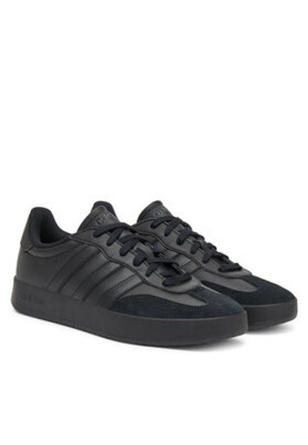 Adidas - adidas Sneakersy Barreda Shoes JR1321 Czarny. Kolor: czarny. Materiał: skóra