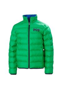 Kurtka ocieplana dla dzieci Helly Hansen Marka. Kolor: żółty, wielokolorowy, zielony. Materiał: puch #1