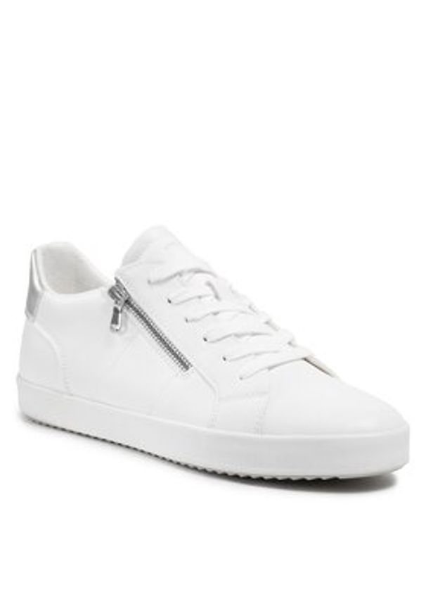 Geox Sneakersy D Blomiee A D026HA 000BC C1405 Biały. Kolor: biały. Materiał: skóra