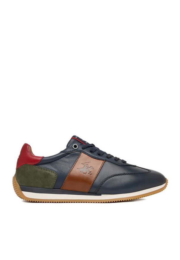 Beverly Hills Polo Club Sneakersy EO-SCOTT-10 MI08 Granatowy. Kolor: niebieski. Materiał: skóra