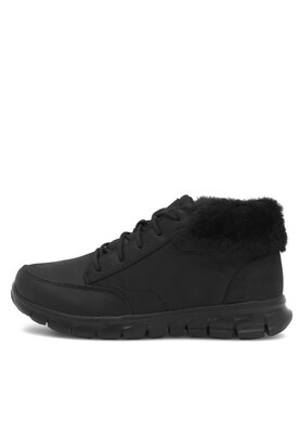 skechers - Skechers Sneakersy 167258 BBK Czarny. Kolor: czarny. Materiał: materiał