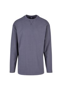 Oversizowa koszulka z długim rękawem Urban Classics Open Edge. Kolor: czarny. Materiał: bawełna. Długość rękawa: długi rękaw. Długość: długie #1