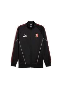 Puma - Kurtka dresowa RB Salzburg 2025/26. Kolor: czarny. Materiał: dresówka. Sport: piłka nożna #1