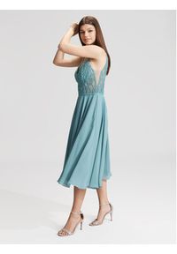 Hey Kyla Sukienka koktajlowa 5AC106HK Niebieski Slim Fit. Kolor: niebieski. Materiał: syntetyk. Styl: wizytowy #7