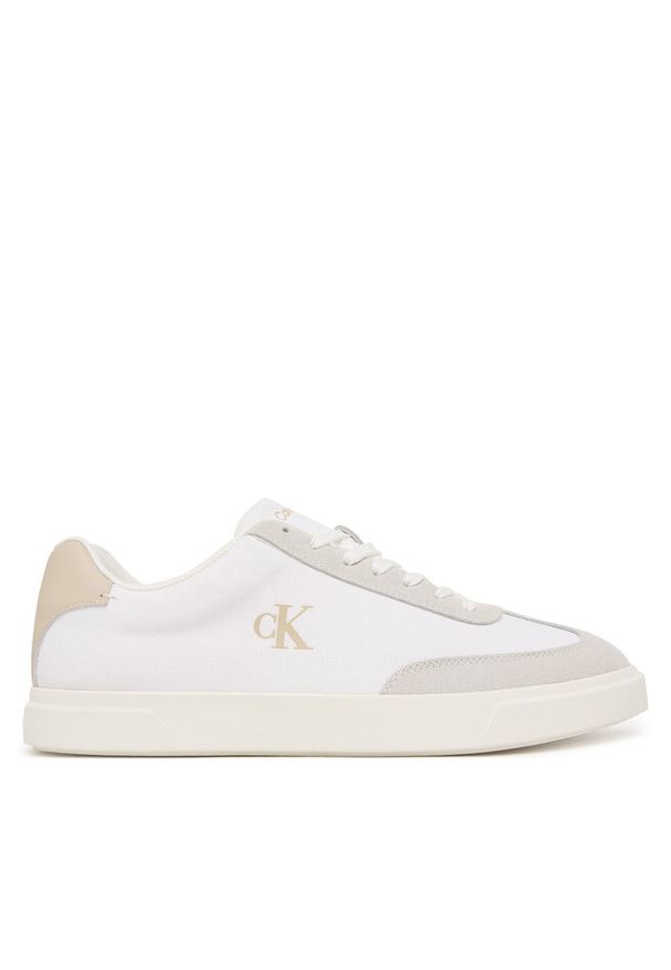 Sneakersy Calvin Klein. Kolor: biały