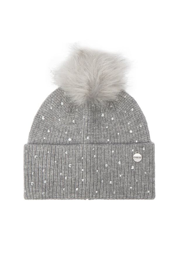 Guess Czapka AW5213 POL01 Szary. Kolor: szary. Materiał: materiał