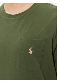 Polo Ralph Lauren T-Shirt 710704248228 Zielony Classic Fit. Typ kołnierza: polo. Kolor: zielony. Materiał: bawełna #5