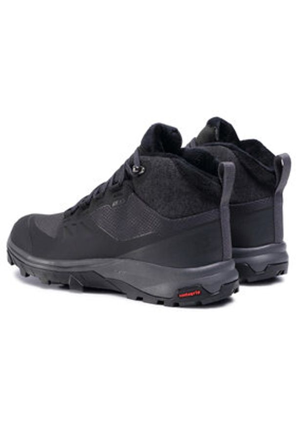 salomon - Salomon Trekkingi Outsnap Cswp W 411101 20 V0 Czarny. Kolor: czarny. Materiał: syntetyk