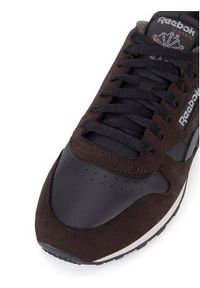 Reebok Sneakersy Classic Leather 100201111 Czarny. Kolor: czarny. Materiał: skóra, syntetyk. Model: Reebok Classic #4