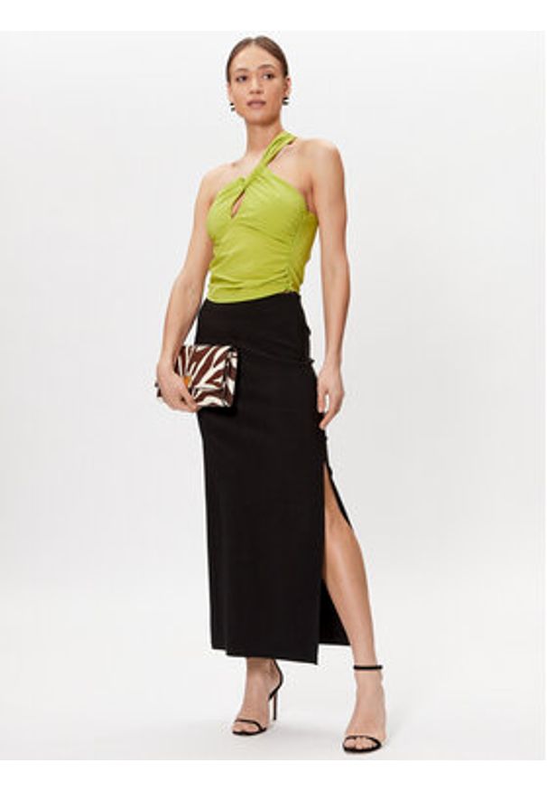 GESTUZ - Gestuz Top Gigi 10907017 Zielony Slim Fit. Kolor: zielony. Materiał: syntetyk