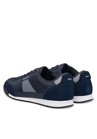 BOSS Sneakersy Nitan 50557886 Granatowy. Kolor: niebieski. Materiał: materiał #6